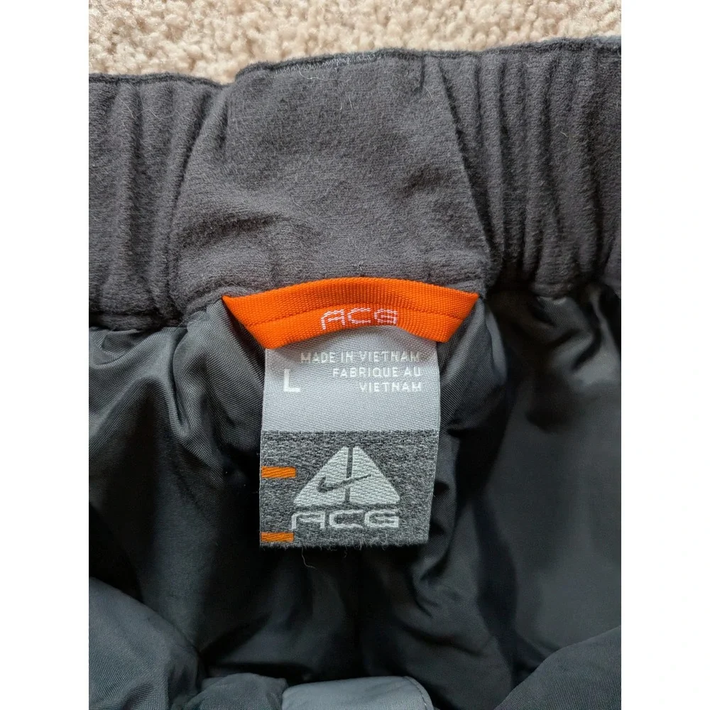 Boys Gray Outdoor Cargo Pants Elastic Waist Hiking Trousers Large